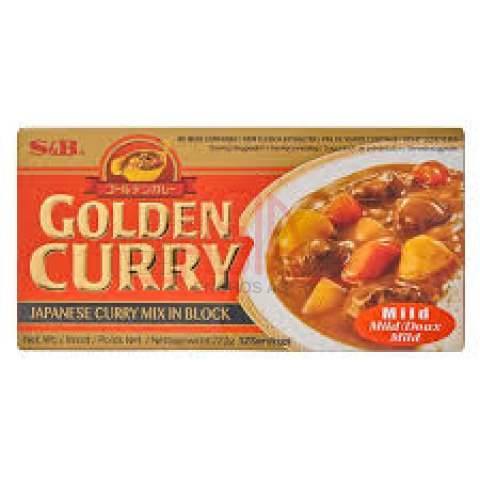 S&B Golden Curry MILD 220g X 10